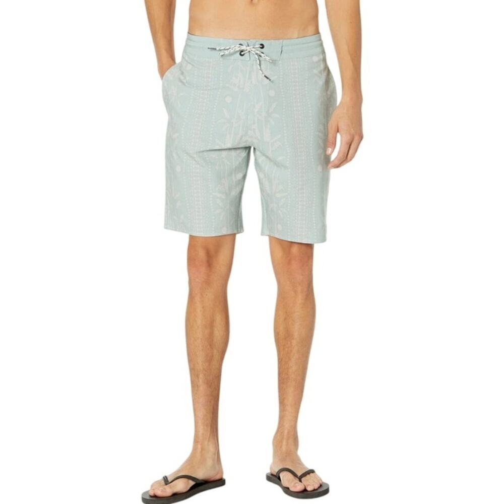 Billabong Men's Sundays Lo Tides Board Short with Pockets Sage Size 38 Unlined